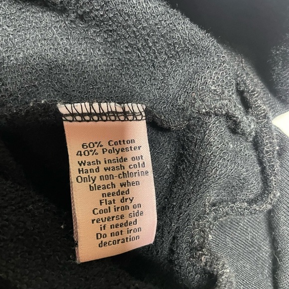 Juicy Couture Black Gold Logo Sweatshirt size XL - Picture 8 of 8